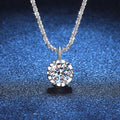 Moissanite Crown Necklace