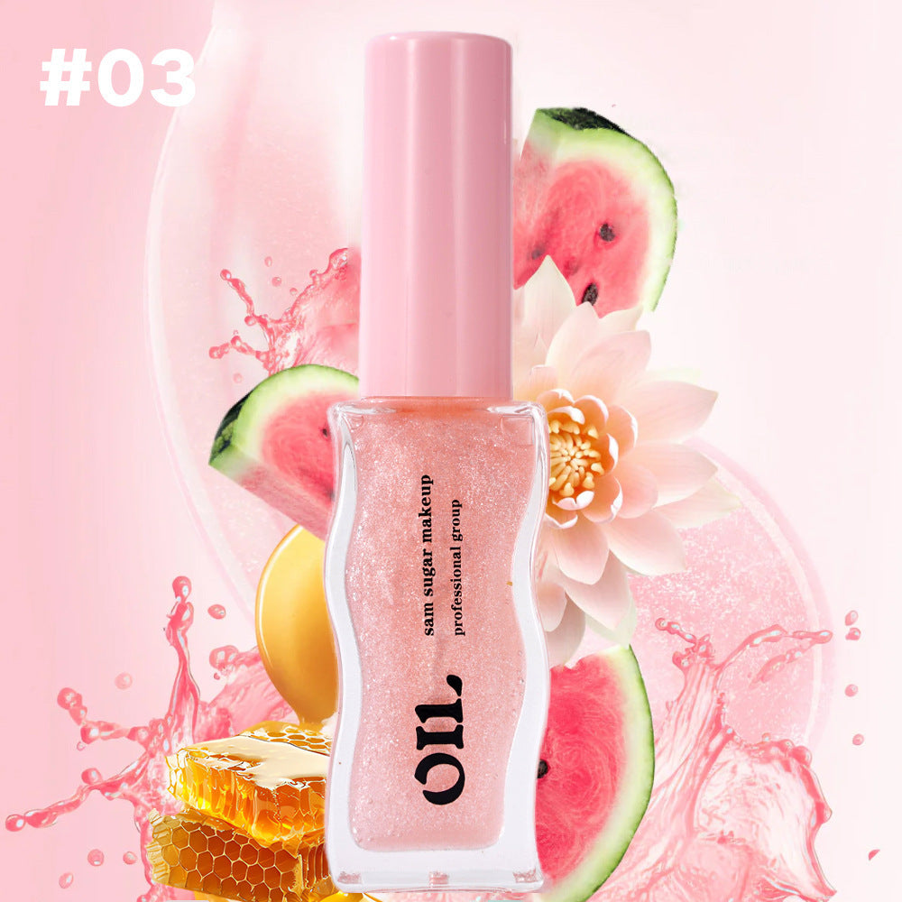 Transparent Pearlescent Lip Gloss