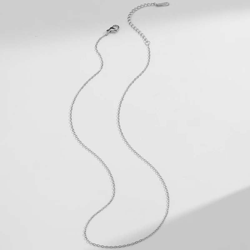 Floral Zircon Petal Necklace