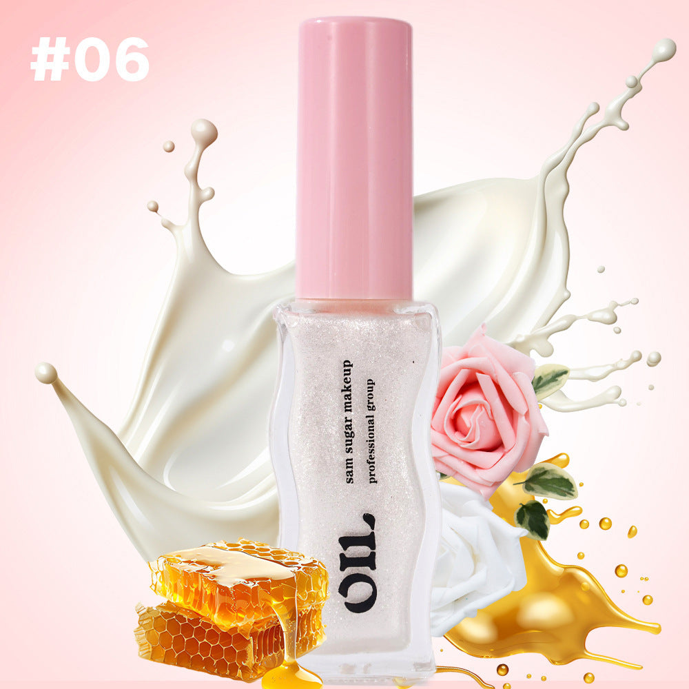 Transparent Pearlescent Lip Gloss